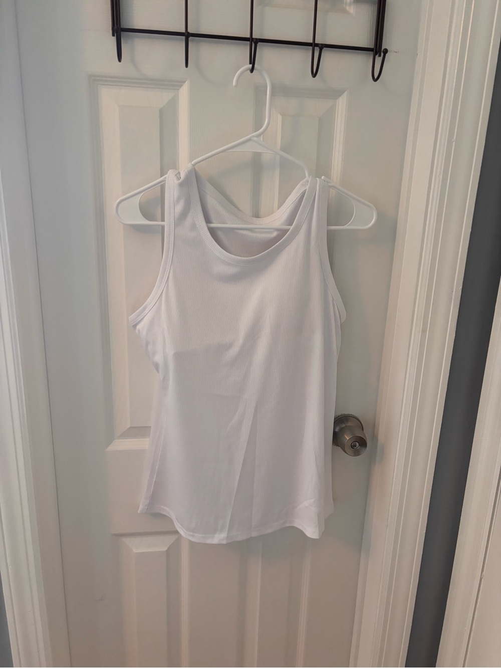Classic Women's White Tank Top - Breathable Everyday Layer